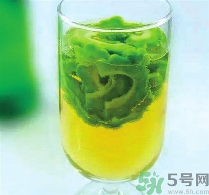 新鮮的苦瓜片能泡水喝嗎？新鮮苦瓜片泡水喝好嗎？