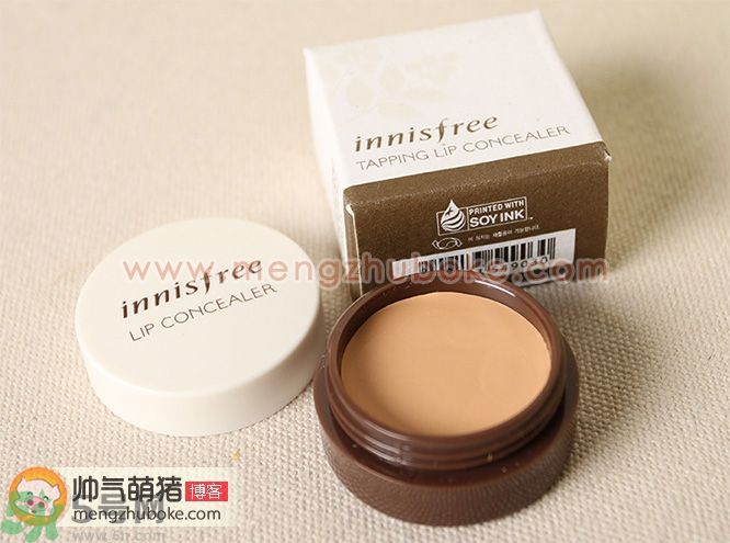 Innisfree悅詩風吟ECO唇部遮瑕打底膏真假辨別圖