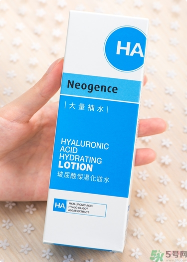 Neogence霓凈思玻尿酸保濕液化妝水真假辨別對比圖