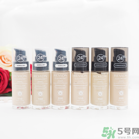 revlon露華濃粉底液怎么樣？露華濃粉底液色號選擇與試色