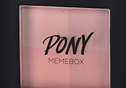 pony四色腮紅色號 pony memebox四色腮紅試色