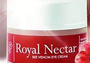 royal nectar皇家花蜜蜂毒眼霜怎么用？