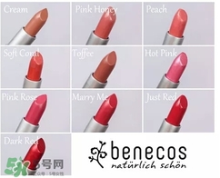 德國benecos口紅孕婦可以用嗎？benecos口紅試色