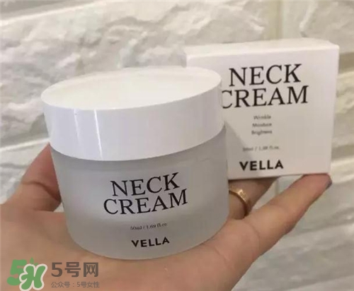 vella頸霜有效嗎？vella頸霜有用嗎？