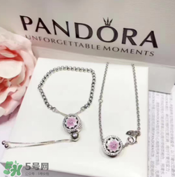 潘多拉2017新品桃花項鏈多少錢？pandora新品桃花項鏈專柜價格