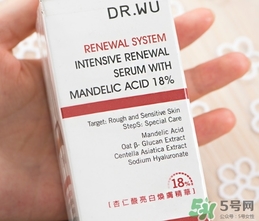 dr.wu達(dá)爾膚杏仁酸18怎么用？dr.wu杏仁酸18使用方法