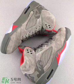 air jordan 5 camo配色正品多少錢？喬丹5代camo配色發(fā)售價(jià)格