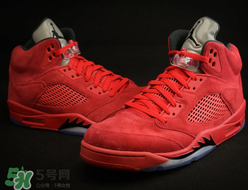 air jordan 5 red suede多少錢？喬丹5代紅色麂皮專柜價格