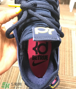 nike kd 10 be true彩虹配色實(shí)物怎么樣？杜蘭特10彩虹底照片曝光