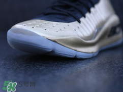 under armour curry4 parade怎么樣？庫里第四代戰(zhàn)靴金屬色細(xì)節(jié)照片