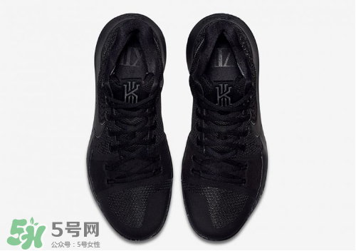 nike kyrie 3 triple black多少錢？耐克歐文3代純黑配色專柜價(jià)格