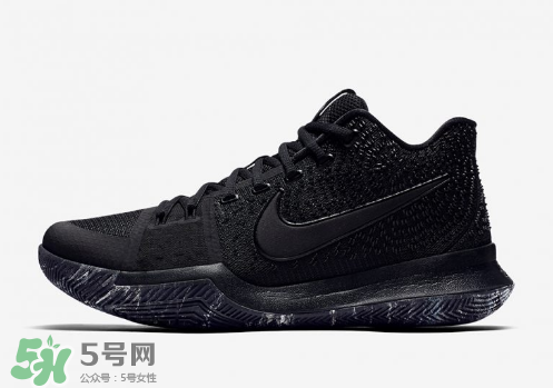 nike kyrie 3 triple black耐克歐文3代純黑配色什么時(shí)候發(fā)售？