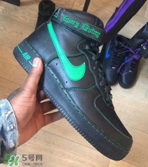 vlone與nike air force 1high聯(lián)名款運動鞋配色有哪幾種？