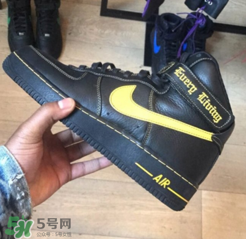 vlone與nike air force 1high聯(lián)名款運動鞋配色有哪幾種？