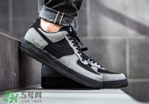 nike air force 1 low黑灰配色上腳怎么樣_好看嗎？