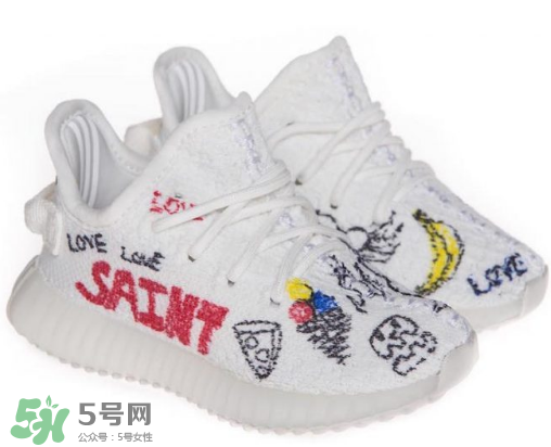 adidas yeezy 350 boost v2兒童定制版在哪買_怎么買？