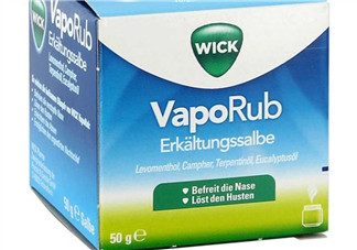 Wick VapoRub薄荷膏用法用量_說明書