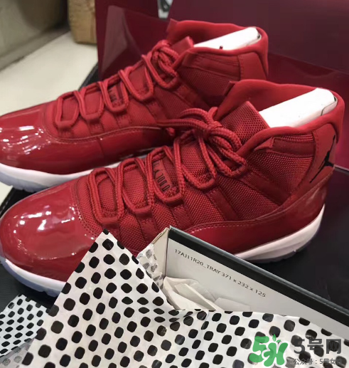 air jordan 11 gym red安東尼全紅配色實(shí)物怎么樣？