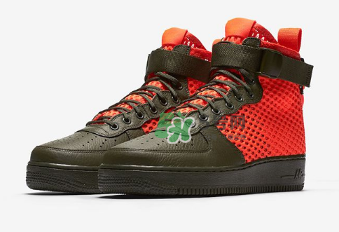 nike sf-af1 mid空軍一號(hào)網(wǎng)眼撞色款什么時(shí)候發(fā)售？