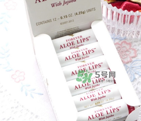 forever aloe lips潤唇膏怎么樣?美國forever永恒潤唇膏價格