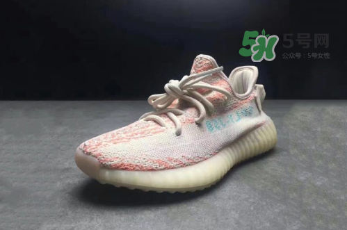 adidas yeezy boost 350 v2 chalk coral粉斑馬是真的嗎？