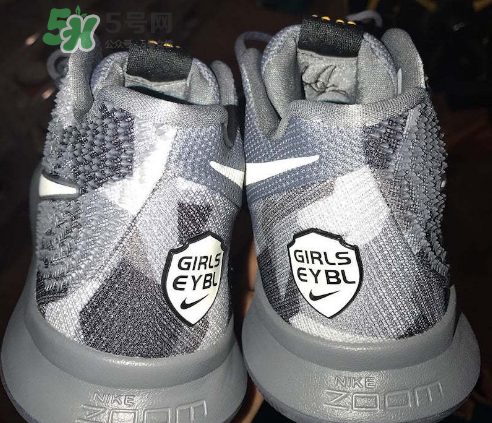 nike kyrie 3 girls eybl會發(fā)售嗎？歐文3代精英賽灰色迷彩實物