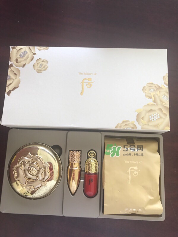 whoo后黃金氣墊bb霜怎么樣_whoo后黃金氣墊bb霜好用嗎