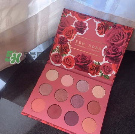 colourpop玫瑰眼影盤(pán)色號(hào)_colourpop she眼影盤(pán)試色圖