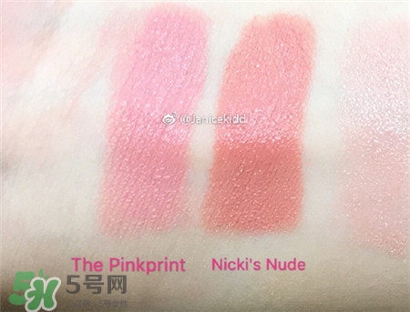 mac nicki minaj唇膏色號(hào)_mac nicki minaj唇膏試色圖