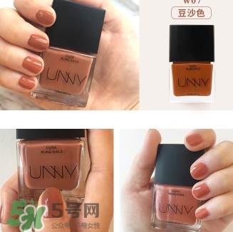 unny可撕拉指甲油怎么樣？unny可撕指甲油試色