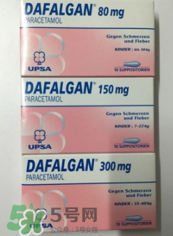 dafalgan退燒栓怎么用？dafalgan退燒栓使用說明