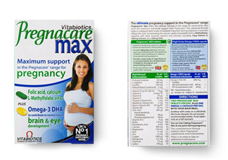 Pregnacare max中文說明書  Pregnacare max使用方法