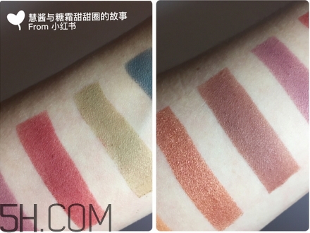 jeffree star androgyny眼影盤(pán)色號(hào)_試色圖