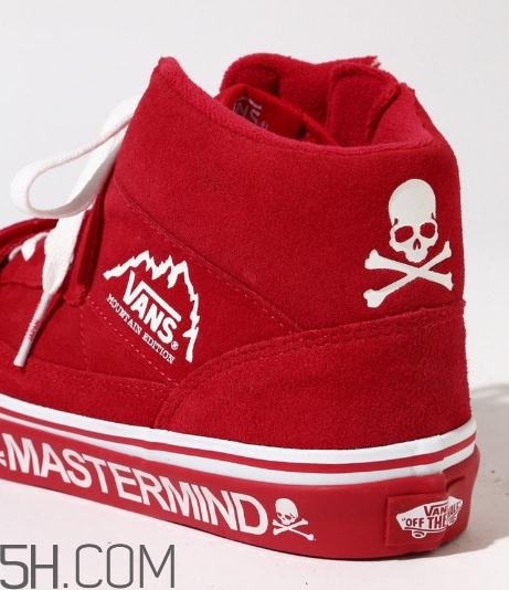 mastermind japan與vans紅色骷髏聯(lián)名發(fā)售時間_多少錢？