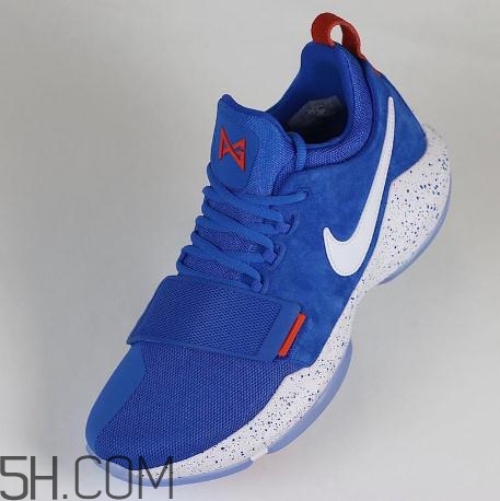 nike pg1 blue suede實(shí)物什么樣？