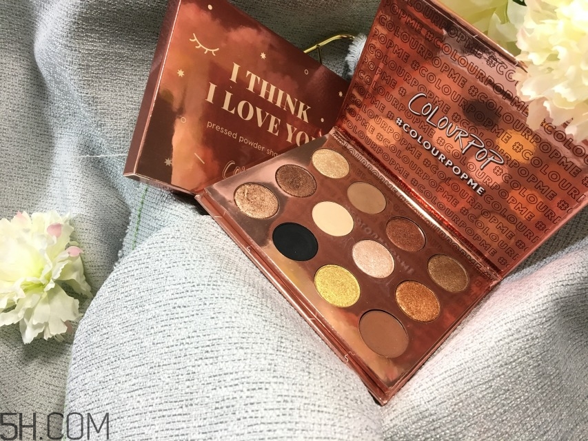 colourpop i think i love you色號試色_妝容教程