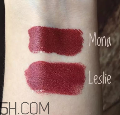 nars mona和leslie一樣嗎？nars mona和leslie試色對比