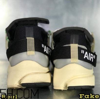 off white與nike air presto聯(lián)名真假對(duì)比圖