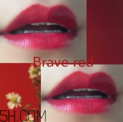 mac brave red是什么紅？mac brave red試色