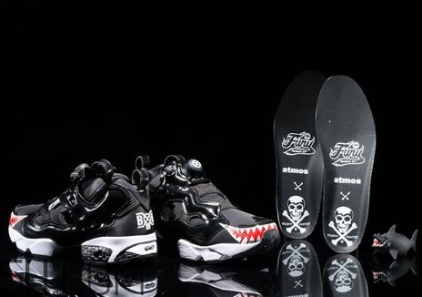 atmos bounty hunter與reebok聯(lián)名鯊魚運動鞋在哪買_多少錢？