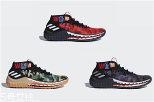 bape與adidas dame 4聯(lián)名有哪幾款_多少錢？