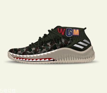 bape與adidas dame 4聯(lián)名有哪幾款_多少錢？