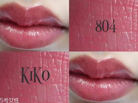 kiko8系列口紅熱門色試色 kiko彩妝明星產(chǎn)品