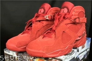 air jordan 8 valentines day情人節(jié)限定款發(fā)售時間_實物細節(jié)