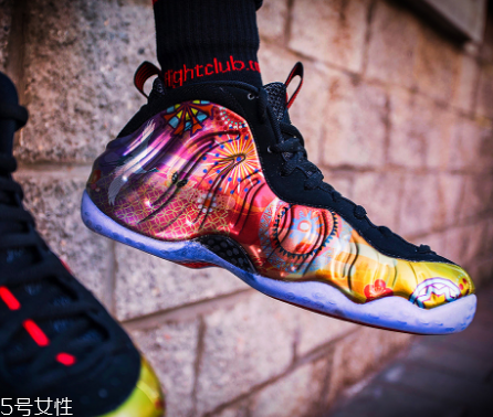 nike air foamposite one cny新年煙花噴開箱測評