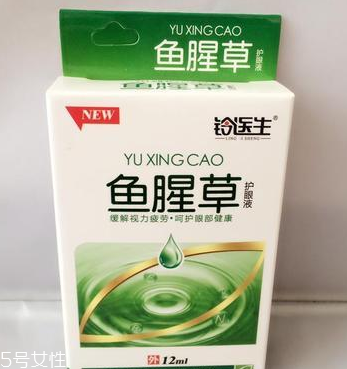 魚腥草滴眼液可以滴耳朵嗎？