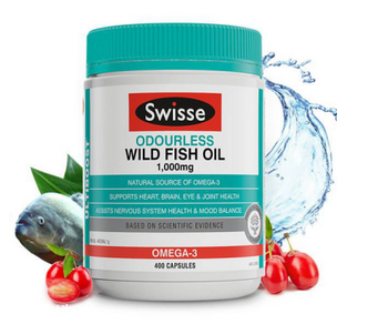 swisse魚油一天吃幾粒？一天一到兩粒