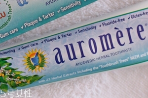 auromere薄荷味草本牙膏怎么樣？