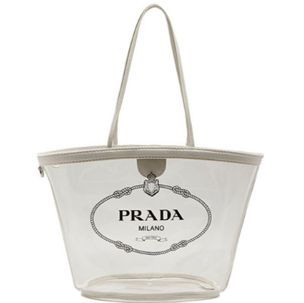 prada pvc塑料透明包多少錢？prada透明塑料包價格