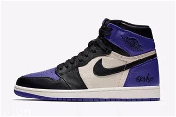 aj1 court purple黑紫腳趾發(fā)售時間_實(shí)物曝光